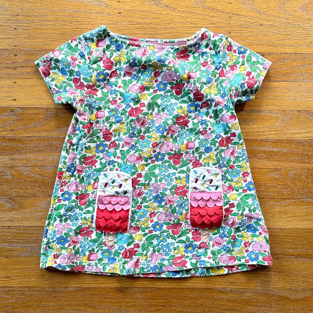 Boden Floral Popsicle Dress
